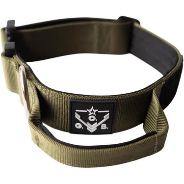 Operation Good Boy Tactical Green Nylon Dog Adjustable Collar
