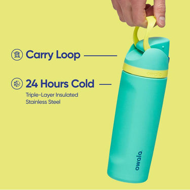 Owala FreeSip 24 fl. oz. Shelled Pistachio BPA Free Insulated Water Bottle