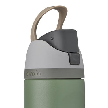 Owala FreeSip 24 fl. oz. Green House BPA Free Water Bottle with Spout Lid