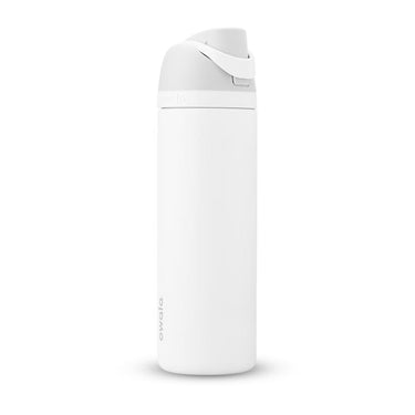 Owala FreeSip 24 fl. oz. Shy Marshmallow BPA Free Water Bottle with Spout Lid