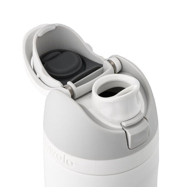 Owala FreeSip 32 fl. oz. Shy Marshmallow BPA Free Water Bottle with Spout Lid