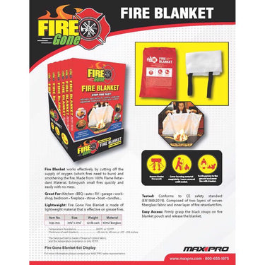 Fire Gone Fire Blanket For Household