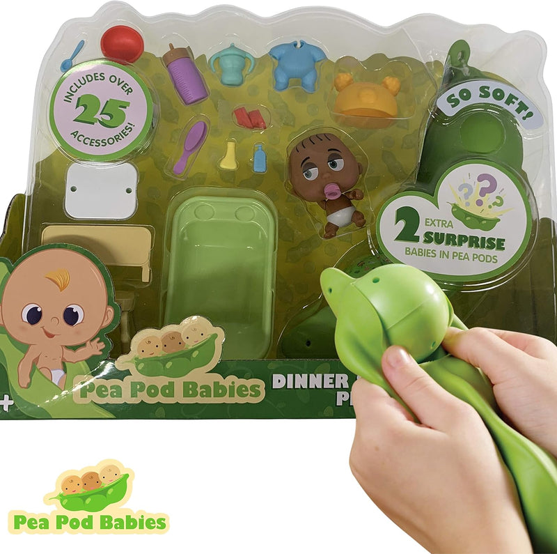 Load image into Gallery viewer, Pea Pod Babies Dinner/Bath Time Set
