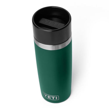 YETI Rambler 16 oz Black Forest Green BPA Free Bottle with Hotshot Cap