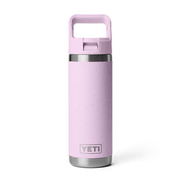 YETI Rambler 18oz Bottle w/Straw Cap (Cherry Blossom)