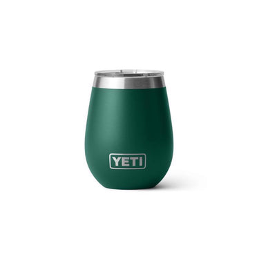 YETI Rambler 10oz Wine Tumbler w/MagSlider Lid (Black Forest Green)