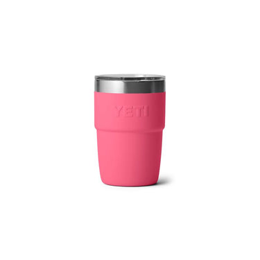 YETI Rambler 8 oz Tropical Pink BPA Free Ceramic Lined Stackable Tumbler with MagSlider Lid
