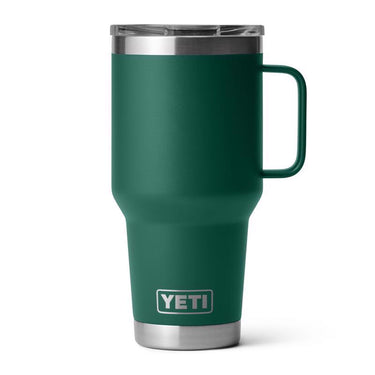 YETI Rambler 30 oz Black Forest Green BPA Free Travel Mug
