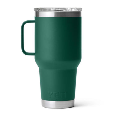 YETI Rambler 30 oz Black Forest Green BPA Free Travel Mug
