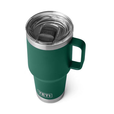 YETI Rambler 30 oz Black Forest Green BPA Free Travel Mug