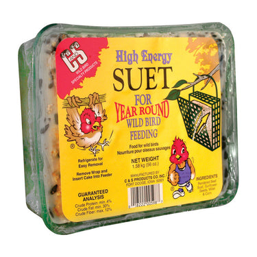 C&S Assorted Species Beef Suet Wild Bird Food 56 oz