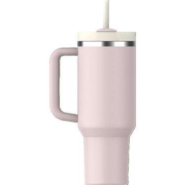 Stanley The Quencher H2.0 FlowState 40 oz Rose Quartz 2.0 BPA Free Double-wall Vacuum Insulated Tumb