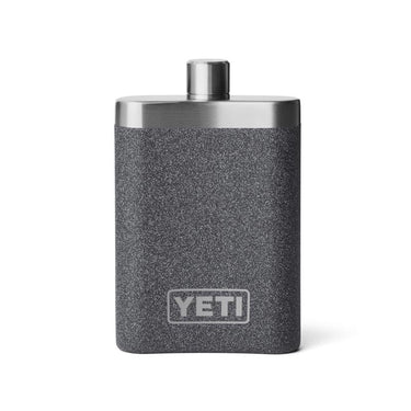 YETI 7 oz Black Stone Stainless Steel Flask