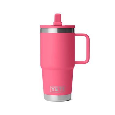 YETI Rambler 20oz Travel Straw Mug (Tropical Pink)