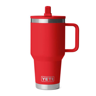 YETI Rambler 30oz Travel Straw Mug (Rescue Red)