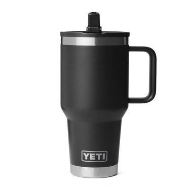 YETI Rambler 30oz Travel Straw Mug (Black)