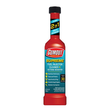 Gumout Supreme Gasoline Fuel Injector Cleaner 10 oz