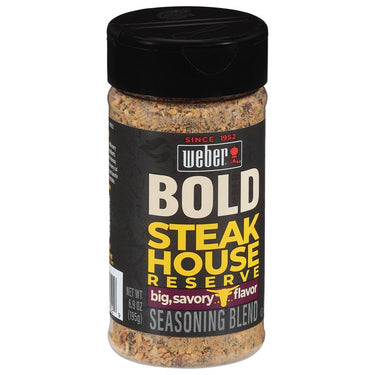 Weber Bold Steakhouse Reserve Seasoning 6.9 oz