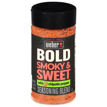 Weber Bold Smoky Sweet Seasoning 6.4 oz