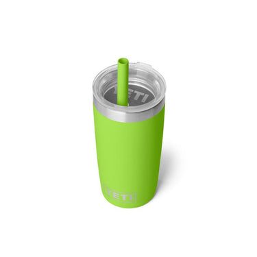 YETI Rambler Jr 10 oz Venom BPA Free Kids Cups with Silicone Straw