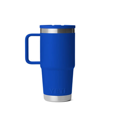 YETI Rambler 20 oz Royal Blue BPA Free Travel Straw Mug