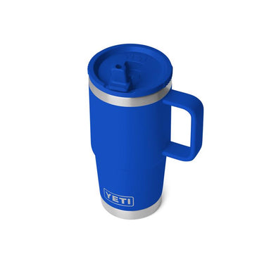 YETI Rambler 20 oz Royal Blue BPA Free Travel Straw Mug