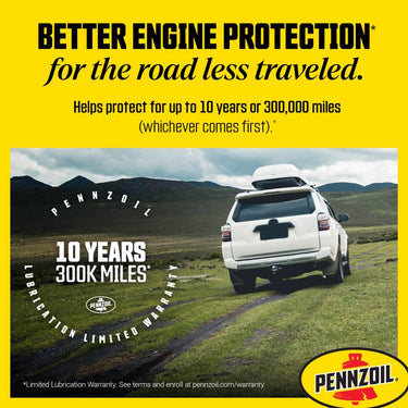 Pennzoil Full Synthetic 5W-20 High Mileage Motor Oil 1 qt 1 pk