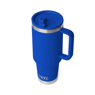 YETI Rambler 40 oz Royal Blue BPA Free Travel Straw Mug