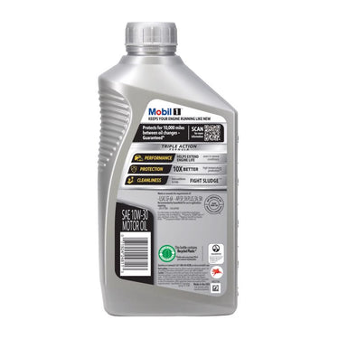 Mobil 1 10W-30 Gasoline Synthetic Motor Oil 1 qt
