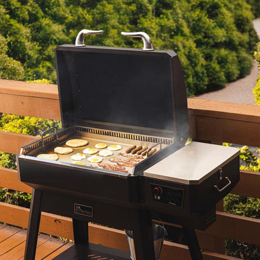 Recteq SmokeStone Wood Pellet WiFi Pellet Griddle Black/Silver