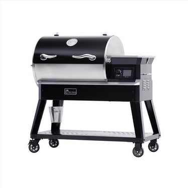 Recteq Patio Legend 600 Wood Pellet WiFi Grill and Smoker Black/Silver