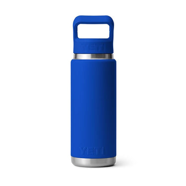 YETI Rambler 26 oz Royal Blue BPA Free Bottle with Straw Cap