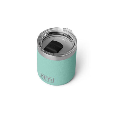YETI Rambler 10 oz Sea Stone BPA Free Ceramic Lined Lowball Tumbler with MagSlider Lid