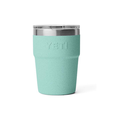 YETI Rambler 16 oz Sea Stone BPA Free Tumbler with MagSlider Lid