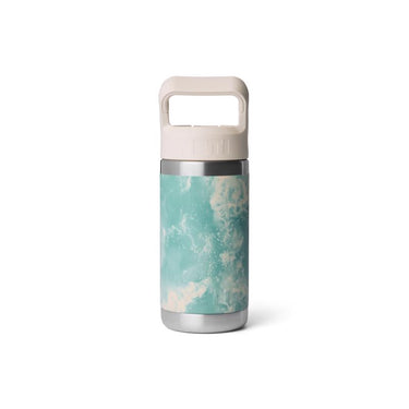 YETI Rambler Jr. 12 oz Sea View BPA Free Insulated Kids Water Bottle w/Straw