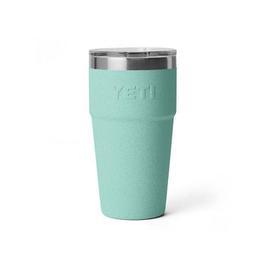 YETI Rambler 20 oz Sea Stone BPA Free Stackable Tumbler with MagSlider Lid