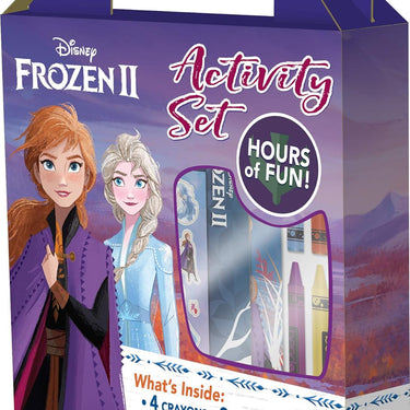 Disney Frozen 2 Anna and Elsa Coloring and Activity Carry Set with Sticker Sheets