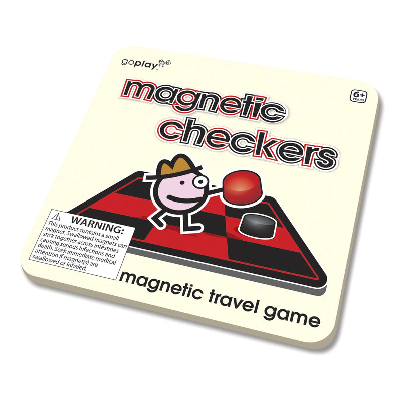 Load image into Gallery viewer, On the Way Games Magnetic Checkers
