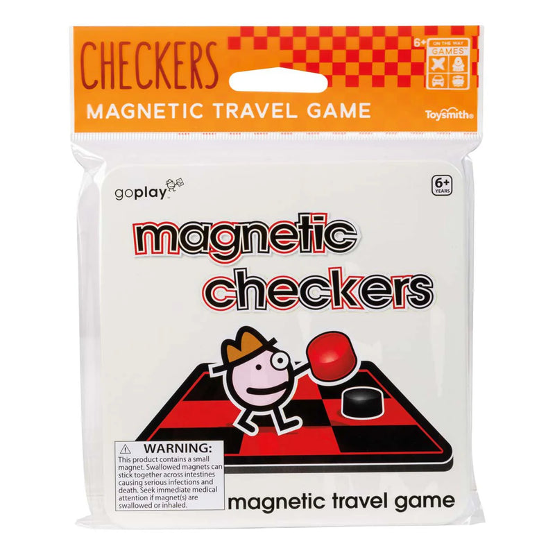 Load image into Gallery viewer, On the Way Games Magnetic Checkers
