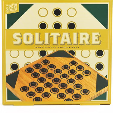 Solitaire: Handcrafted Wooden Game
