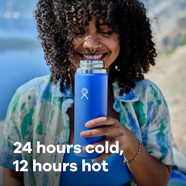 Hydro Flask 32oz Lightweight Wide Mouth Water Bottle with Leakproof Flex Cap (Tourmaline)