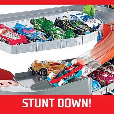 Hot Wheels City Stunt Garage Playset With 1 Toy Car