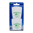 Rite Aid waxed mint dental floss 2 pack in blister packaging