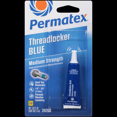Permatex Medium Strength Threadlocker Liquid 0.2 oz