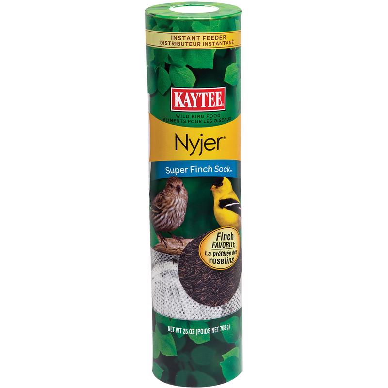 Load image into Gallery viewer, Kaytee Nyjer Finch 25 oz Mesh Sock Instant Feeder Bird Feeder

