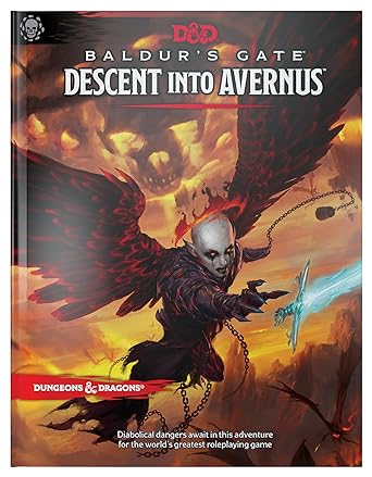 Dungeons & Dragons Baldur's Gate: Descent Into Avernus Hardcover Book