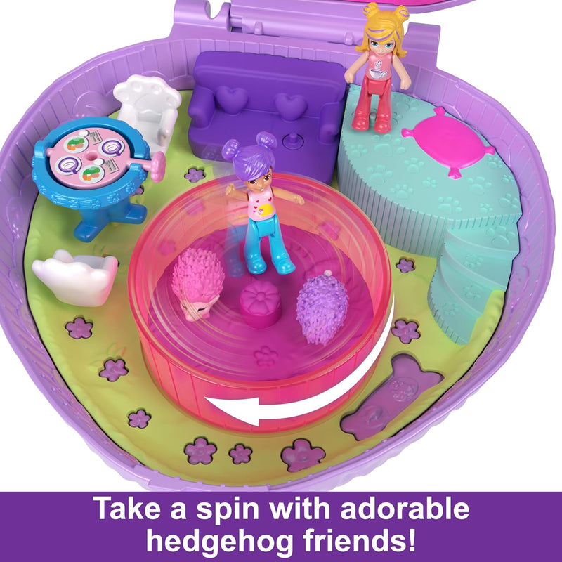 Load image into Gallery viewer, Polly Pocket Hedgehog Coffee Shop Playset
