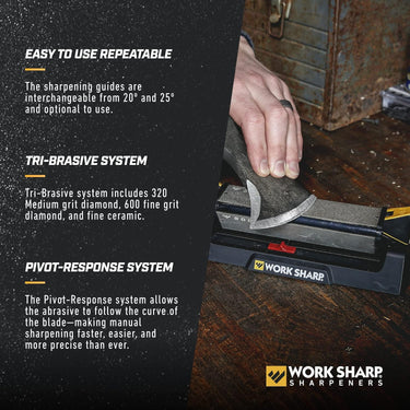 Work Sharp Benchstone Knife Sharpener,