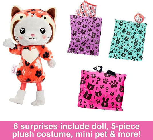 Barbie Cutie Reveal Chelsea Doll & Accessories, Animal Plush Costume