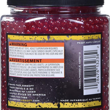 CROSMAN Game Face Premier Airsoft Ammo, 12 gram